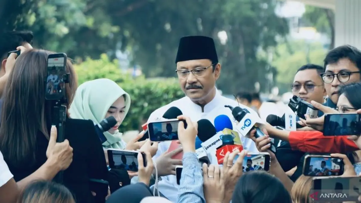 Mensos Saifullah Yusuf (Gus Ipul).&nbsp;
(CEPOSONLINE.COM/ANTARA/HO-Kemensos)