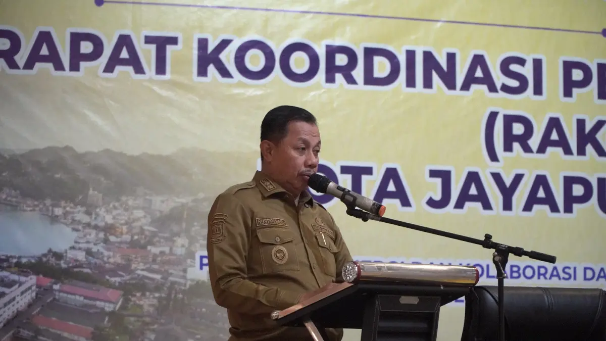 Wakil Wali Kota Jayapura, Dr. Ir. H. Rustan Saru.(Foto Takim/ CEPOSONLINE.COM)