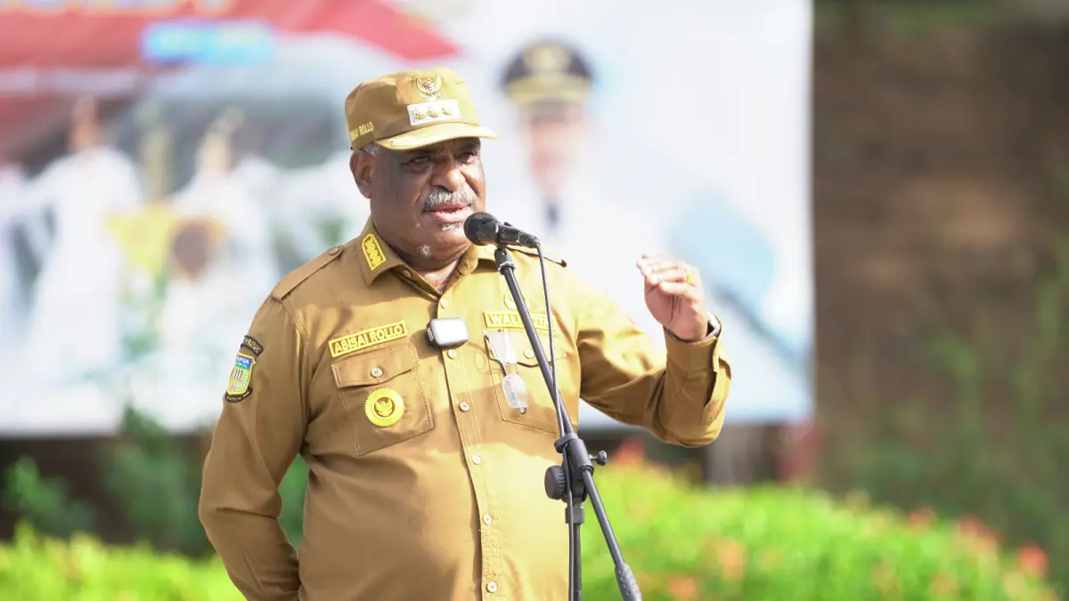 Wali Kota Jayapura, Dr. Abisai Rollo.(Foto Takim/CEPOSONLINE.COM)