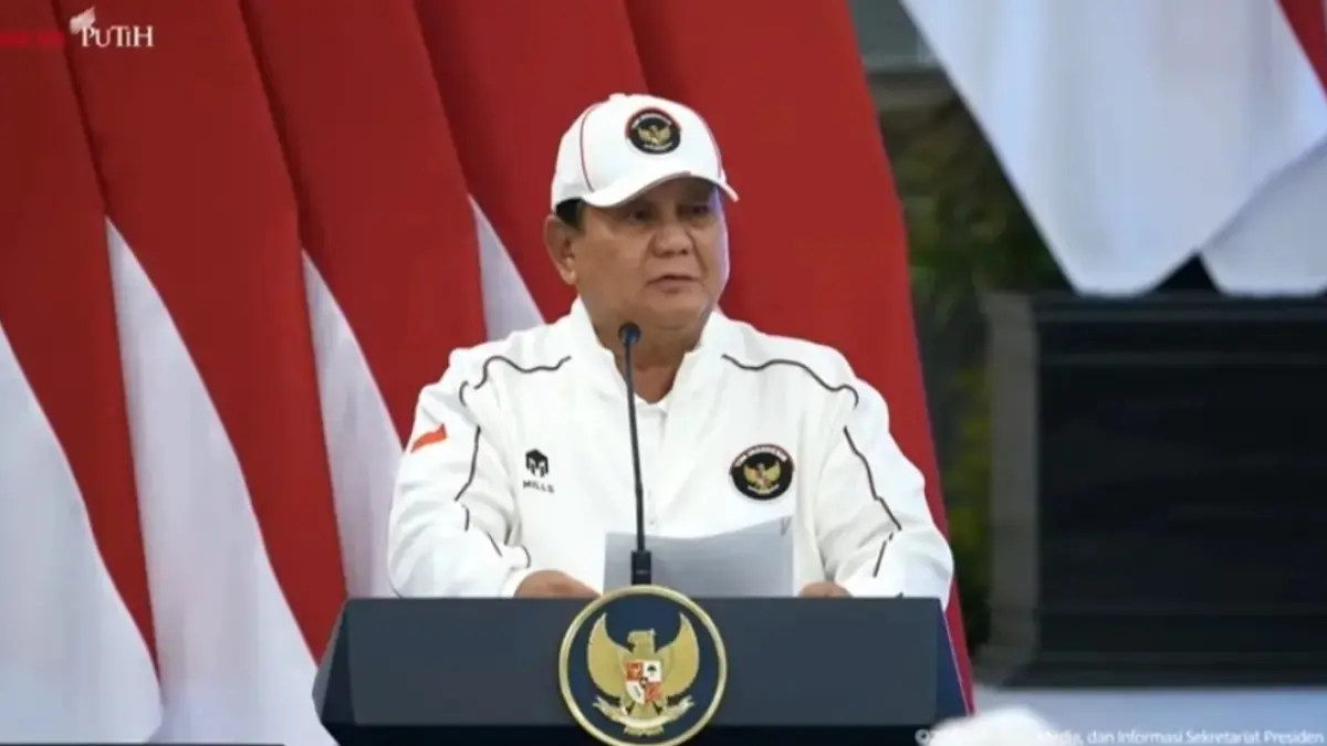 Presiden Prabowo Subianto menjanjikan bonus Rp3 miliar bagi peraih emas Asian Games 2026. Indonesia membidik empat medali emas di Aichi-Nagoya. (Dok. Setpres)