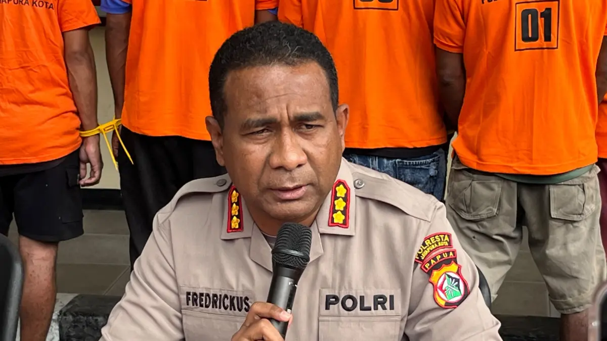 Kapolresta Jayapura Kota, Kombes Pol Fredrickus W.A. Maclarimboen.(CEPOSONLINE.COM/KAREL)