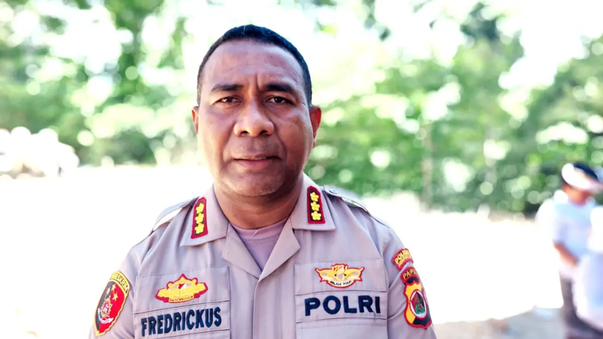 Kombes Pol Fredrickus W.A. Maclarimboen, Kapolresta Jayapura Kota (CEPOSONLINE.COM/KAREL)