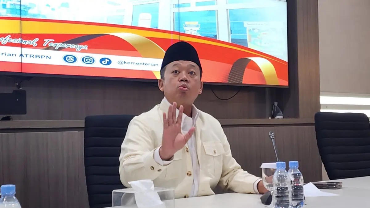 Menteri ATR/BPN Nusron Wahid. (Ilham Wancoko/Jawa Pos)