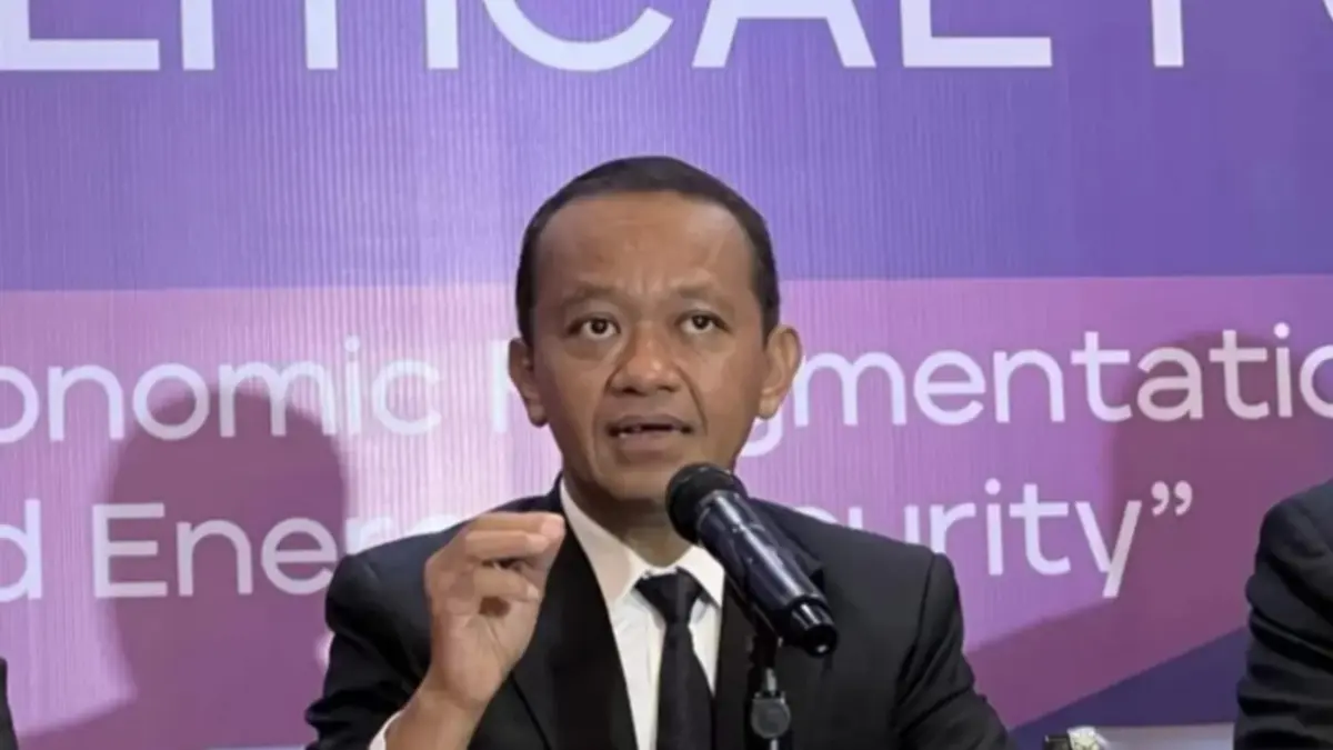 Menteri ESDM Bahlil Lahadalia. (ISTIMEWA)