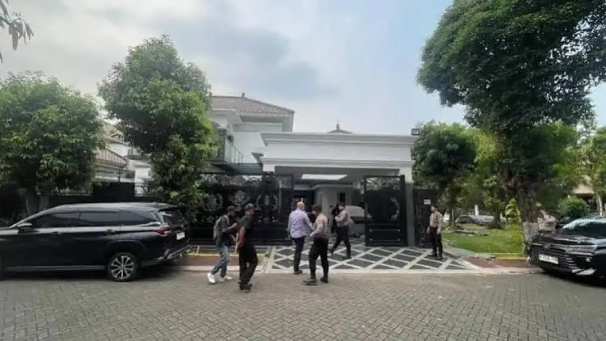 Rumah ipda Yayat. (ISTIMEWA)