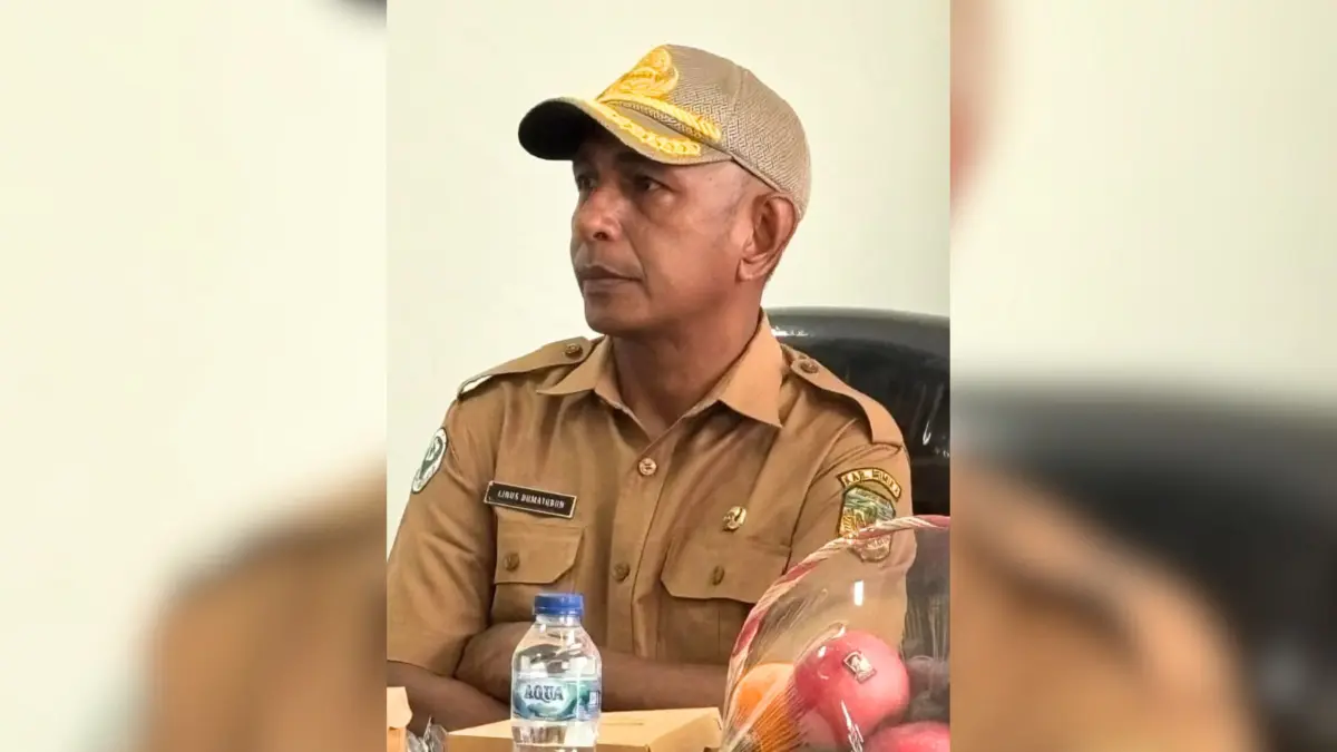 Kabid P2P Dinas Kesehatan Kabupaten Mimika, Linus Dumatubun. (Foto: Istimewa).