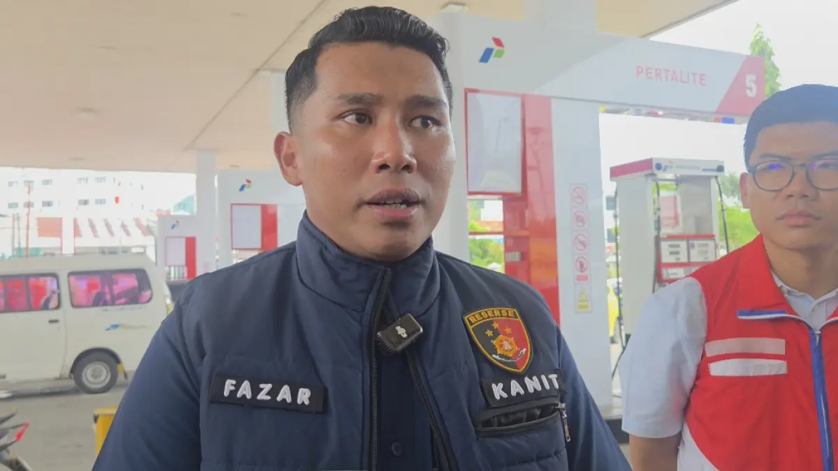 PS Kanit 2 Subdit IV Tipidter Ditreskrimsus Polda Papua, AKP Fazar. (CEPOSONLINE.COM/ELFIRA).