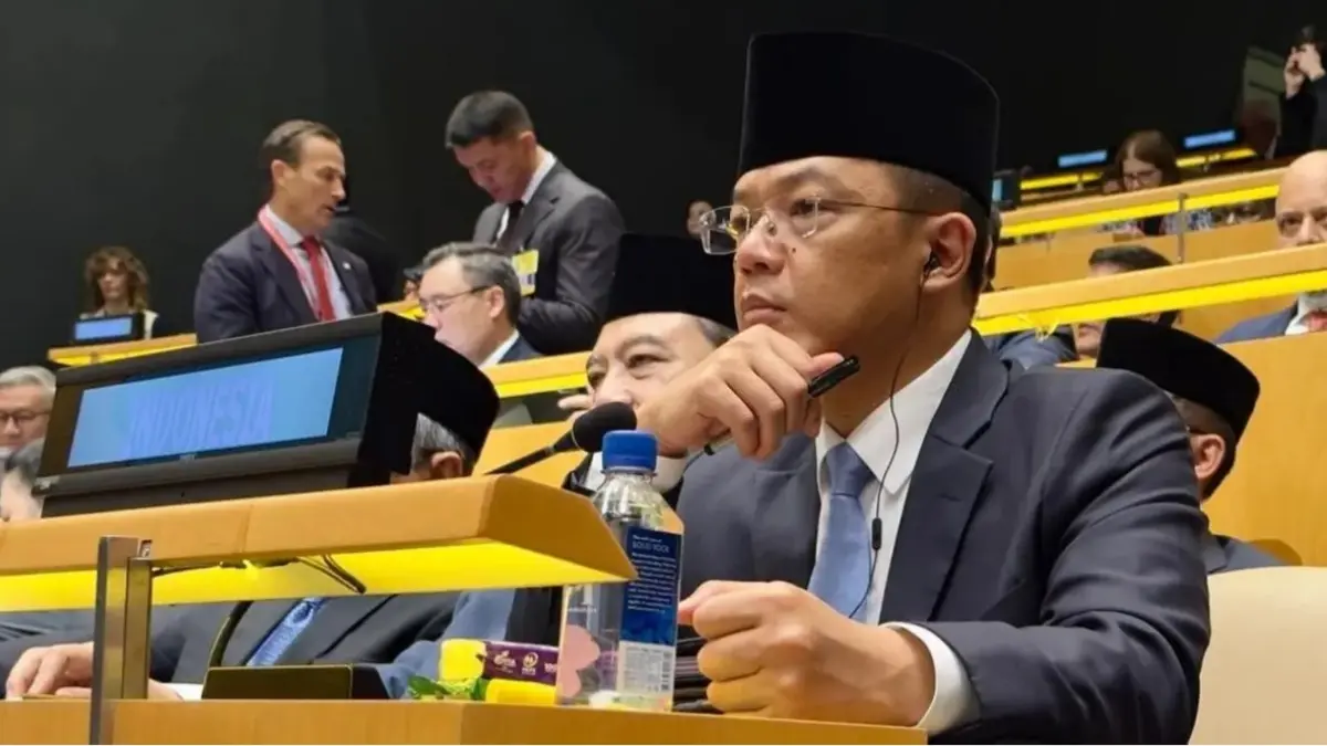 Sugiono, Menteri Luar Negeri sekaligus Sekretaris Jenderal Partai Gerindra disebut bakal jadi kandidat Cawapres Prabowo 2029. (CEPOSONLINE.COM/ISTIMEWA)