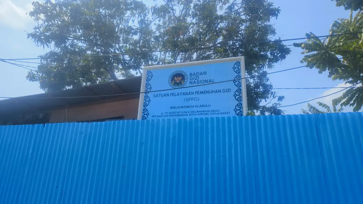 SPPG Malaimsimsa Klabulu &nbsp;belum beroperasi akibat dari kasus keracunan.
(CEPOSONLINE.COM/Fauzia)