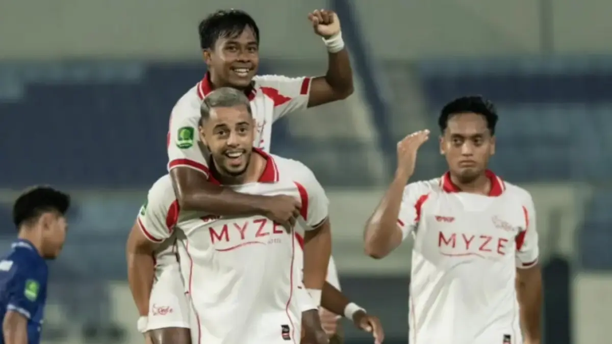 M. Supriadi mulai menemukan performa terbaik bersama de Red FC. Eks Persik itu mencetak gol dalam dua pertandingan terakhir. (Dok. de Red)