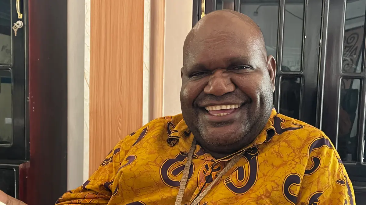 Kepala Bidang Data dan Layanan Pendidikan Dinas Pendidikan dan Kebudayaan Provinsi Papua Tengah, Yulianus Kuayo.