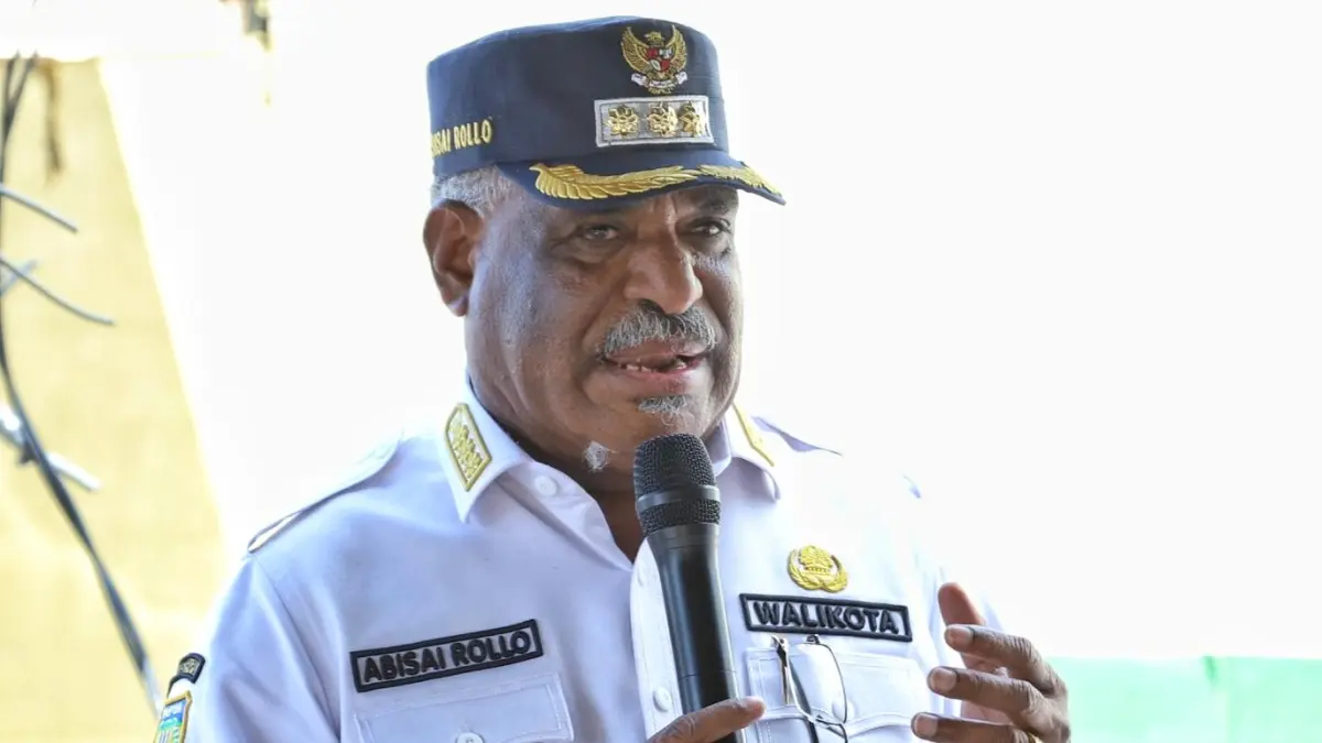 Wali Kota Jayapura, Dr. Abisai Rollo, S.H., M.H. (Humas Pemkot Jayapura)