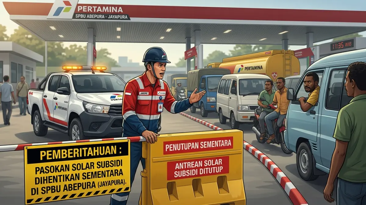SPBU Tanah Hitam Disanksi Pertamina, Pasokan Solar Subsidi Dihentikan