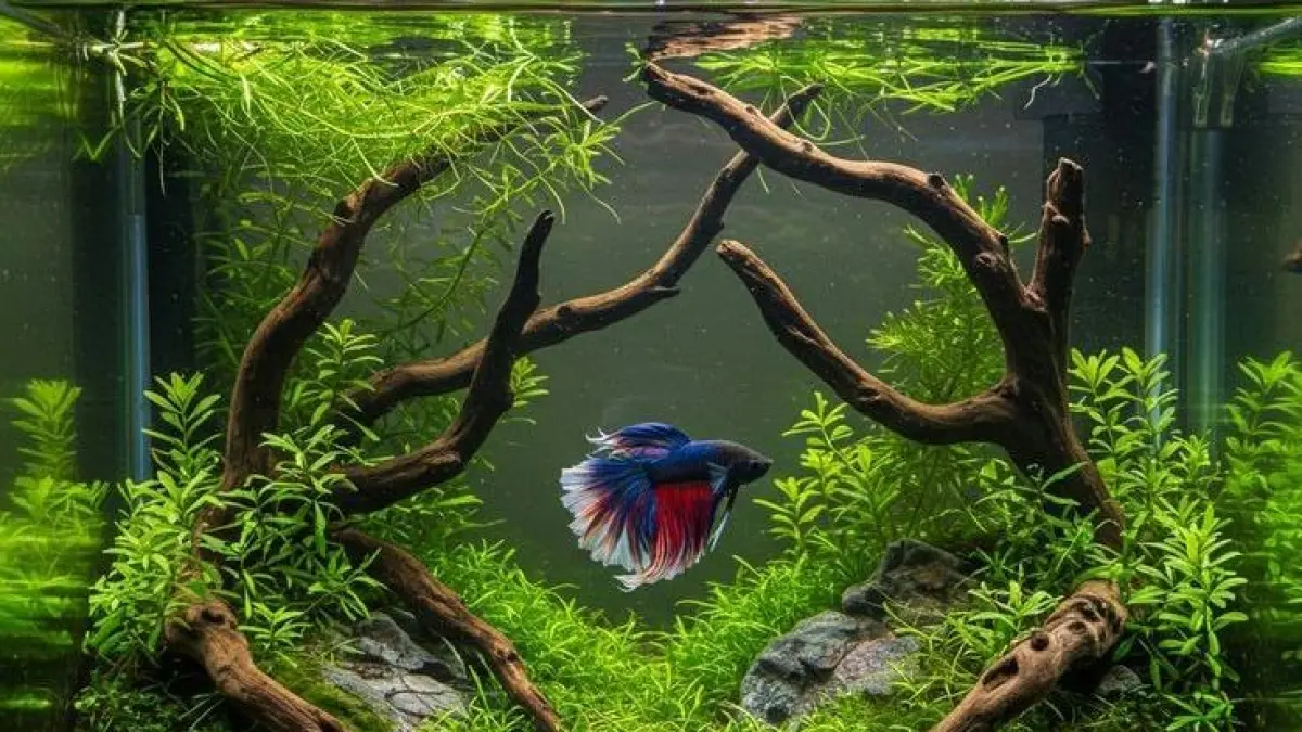 Cara Membuat Aquascape Mini Ikan Cupang di Rumah, Ini Tanaman dan Media yang Cocok