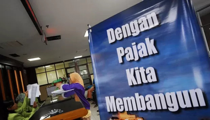 Ilustrasi pembayaran pajak
