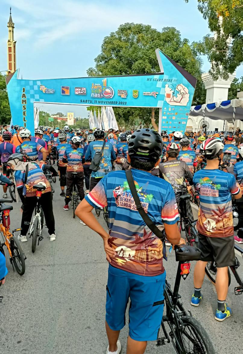 START: Jamselinas XII Batam 2023 diikuti para peserta lokal dan mancanegara.(foto: Odienk/Radar Banjarmasin)