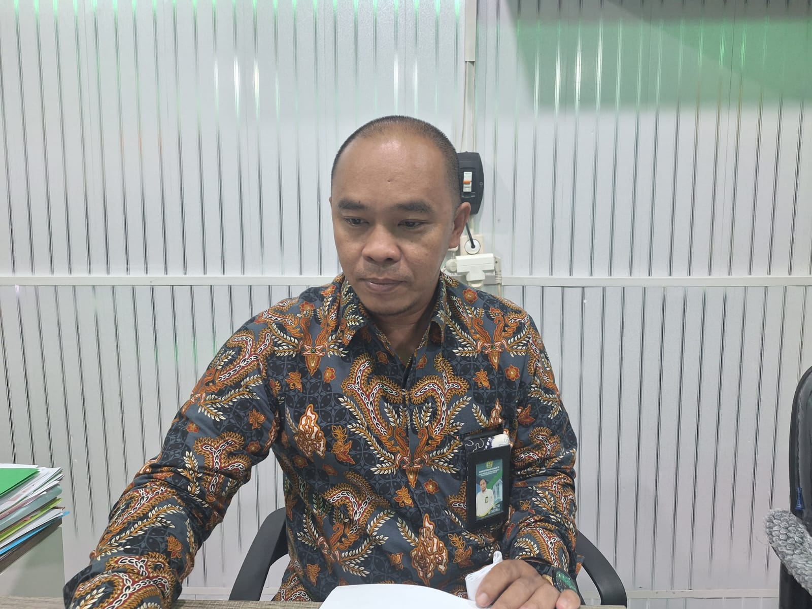 TRAVEL -Analis Kebijakan Ahli Muda Bidang Penyelenggara Haji dan Umrah (PHU) Kanwil Kemenag Kalsel Rasyid Luthfiyana,
