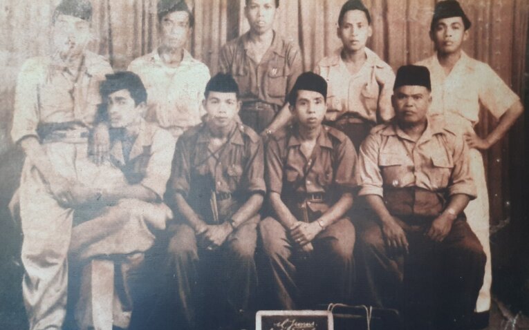 BERJASA: Para pemuda dari Batola yang berjasa dan diabadikan menjadi nama jalan.