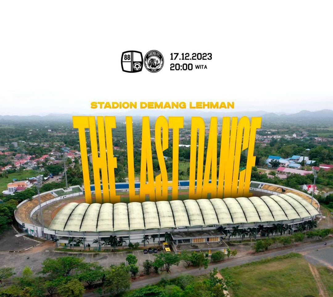 TERAKHIR: Stadion Demang Lehman bakal menunaikan tugas terakhirnya untuk Barito Putera saat Menjamu Arema FC, Minggu (17/12) besok.(Dok Media Barito Putera/Radar Banjarmasin)