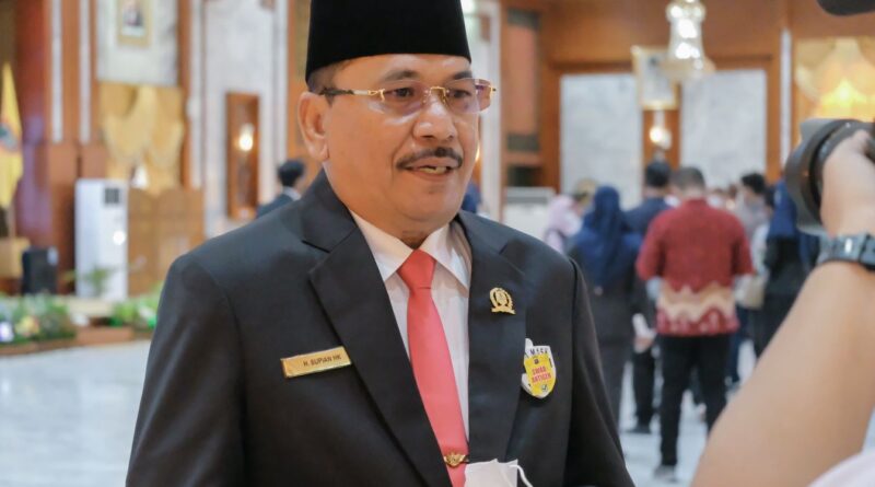 Ketua DPRD Kalsel, Supian HK