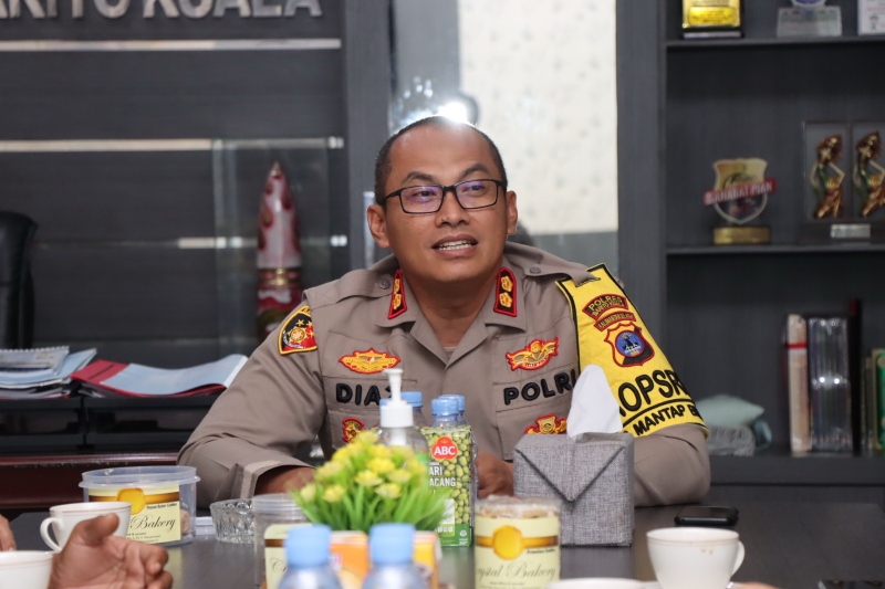 AKBP DIAZ SASONGKO, Kapolres Barito Kuala