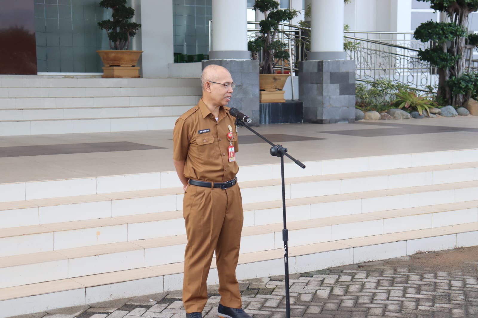 Sekda Kabupaten Tapin Sufiansyah.(Foto: Rasidi Fadli/Radar Banjarmasin)