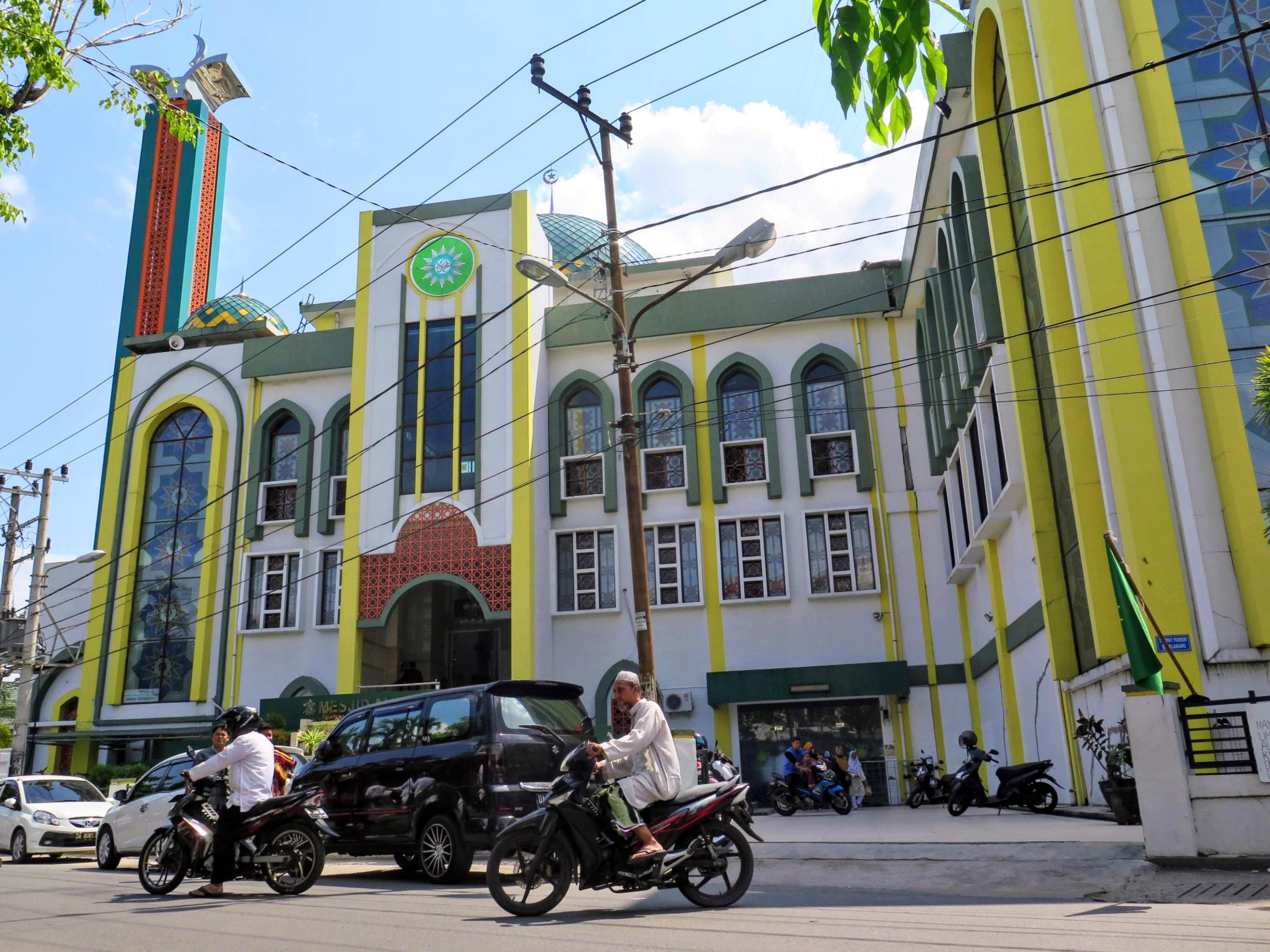 SANGAT STRATEGIS: Lokasi lahan Masjid Al Jihad Banjarmasin sempat hendak dijual ke pihak lain sebelum akhirnya dibeli.
