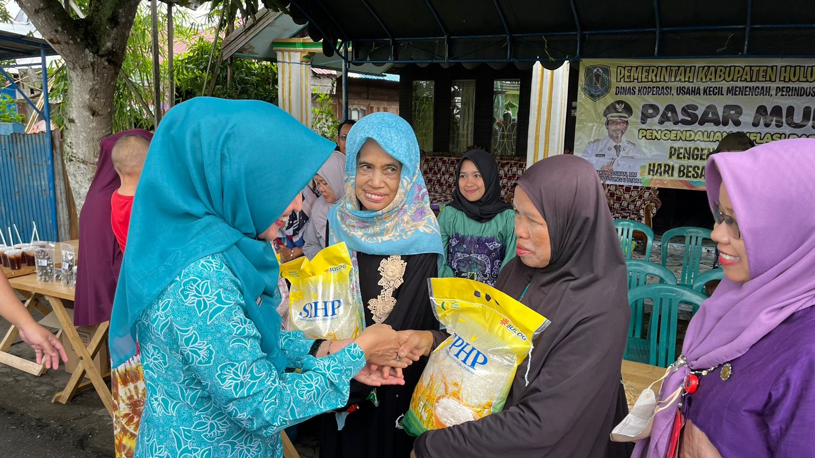 SELALU DINANTI: Diskuperindag Kabupaten HSU berencana kembali menggelar Pasar Murah di bulan Ramadhan 1445 Hijriah.(Foto:M Akbar Radar Banjarmasin)