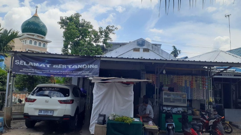 MASIH ADA: Kondisi terkini rumah masa kecil Abah Guru Sekumpul di Keraton.