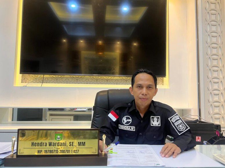 Hendra Wardani, Kepala Badan Pengelolaan Keuangan dan Aset Daerah (BPKAD) Kabupaten Tanah Bumbu.(Foto:BPKAD Tanah Bumbu untuk Radar Banjarmasin)
