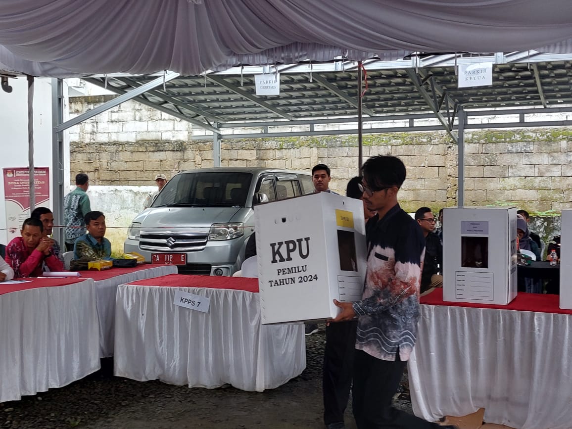 PEMILU 2024: Rapat pleno perhitungan suara di HST akan digelar tanggal 2-3 Maret 2024.(foto:Jamaluddin/Radar Banjarmasin)