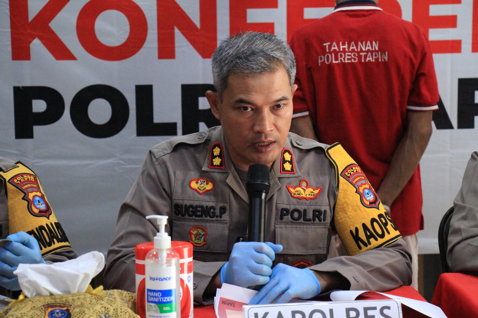 Kapolres Tapin, AKBP Sugeng Priyanto.(Foto:Rasidi Fadli/Radar Banjarmasin)