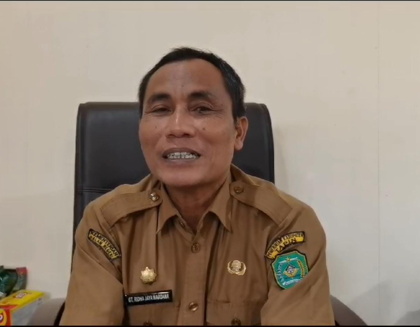 Kepala BKPSDM Tapin Gusti Ridha Jaya Wardana. Foto: Rasidi Fadli