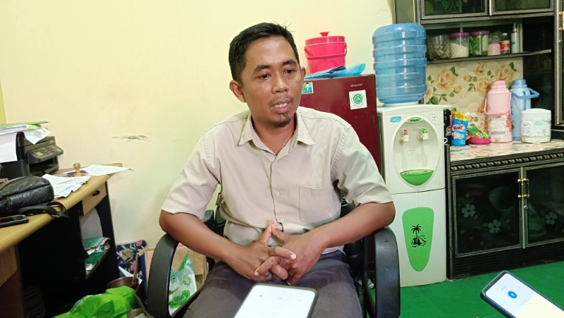 WAJAH BARU: Sekretaris DPC PPP Kabupaten Banjar Amiruddin pendatang baru di DPRD Banjar periode 2024-2029.