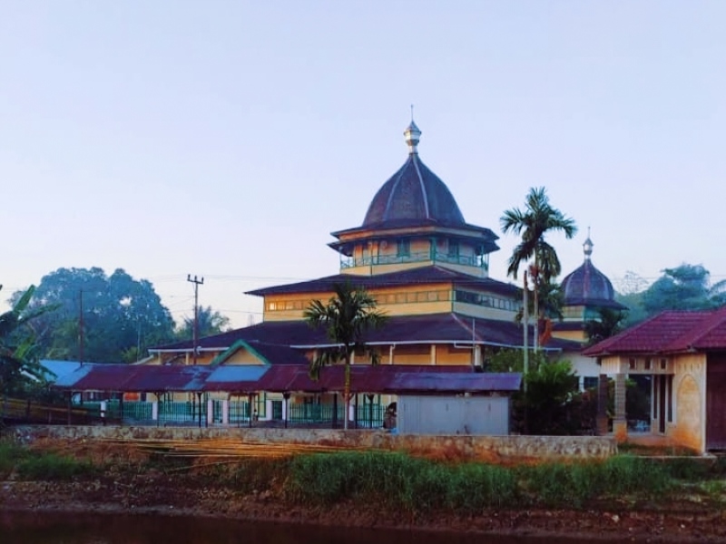 SEJARAH: Masjid Jami Pandulangan termasuk cagar budaya yang dilindungi di Kabupaten HSU.