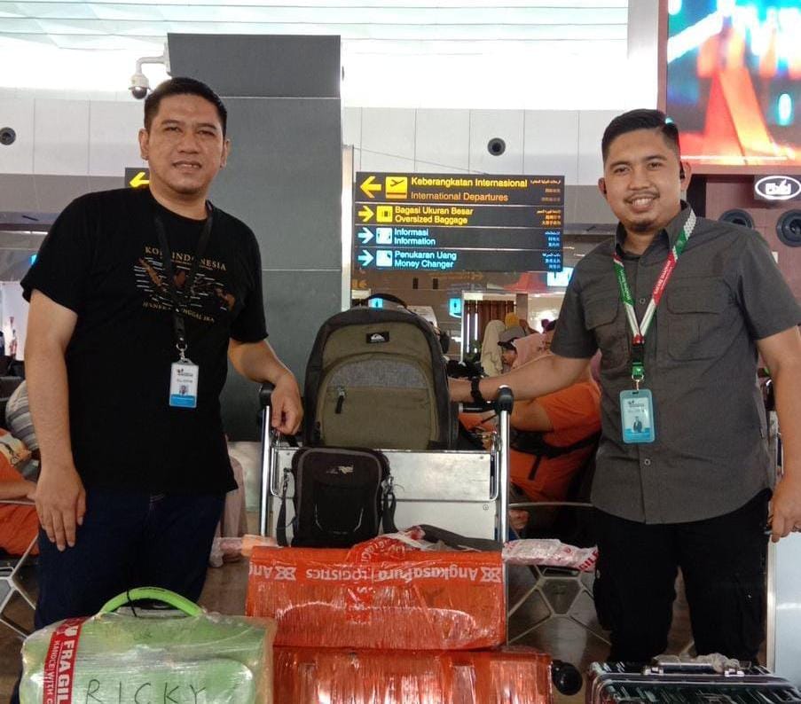 GAZA: Dua pemuda Tala berangkat langsung mengawal bantuan kemanusiaan untuk warga Gaza, Palestina