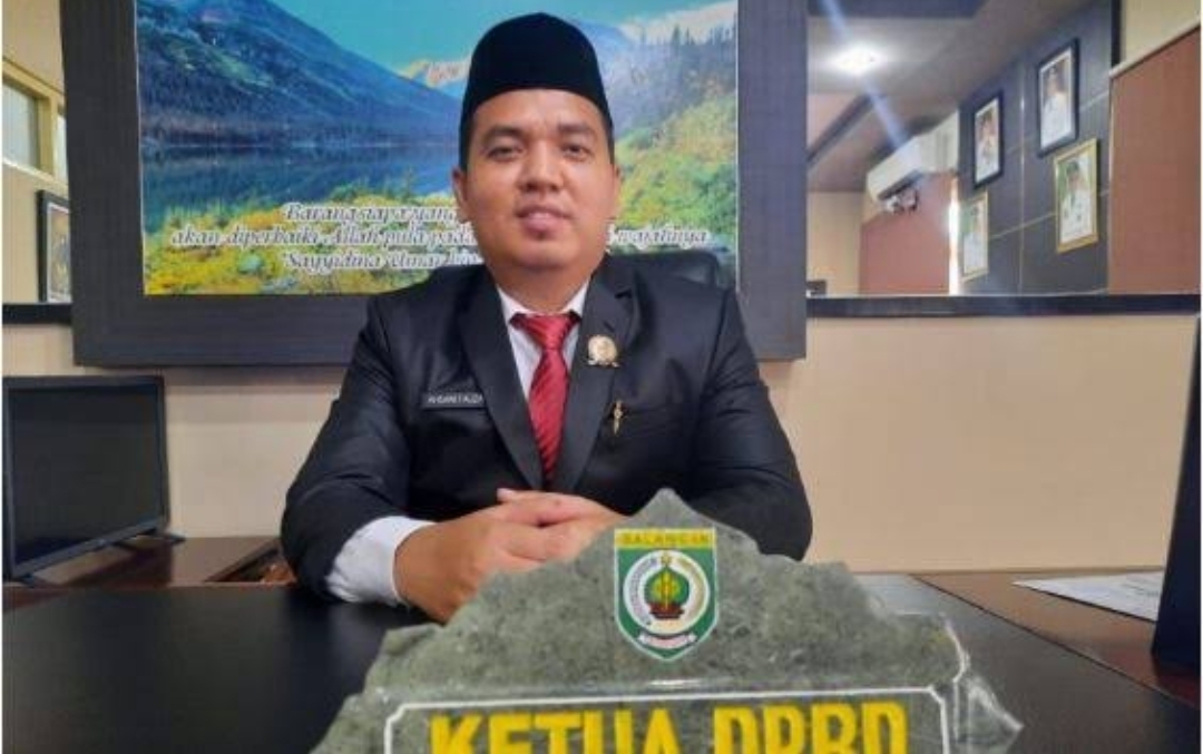 Ketua DPRD Balangan, Ahsani Fauzan