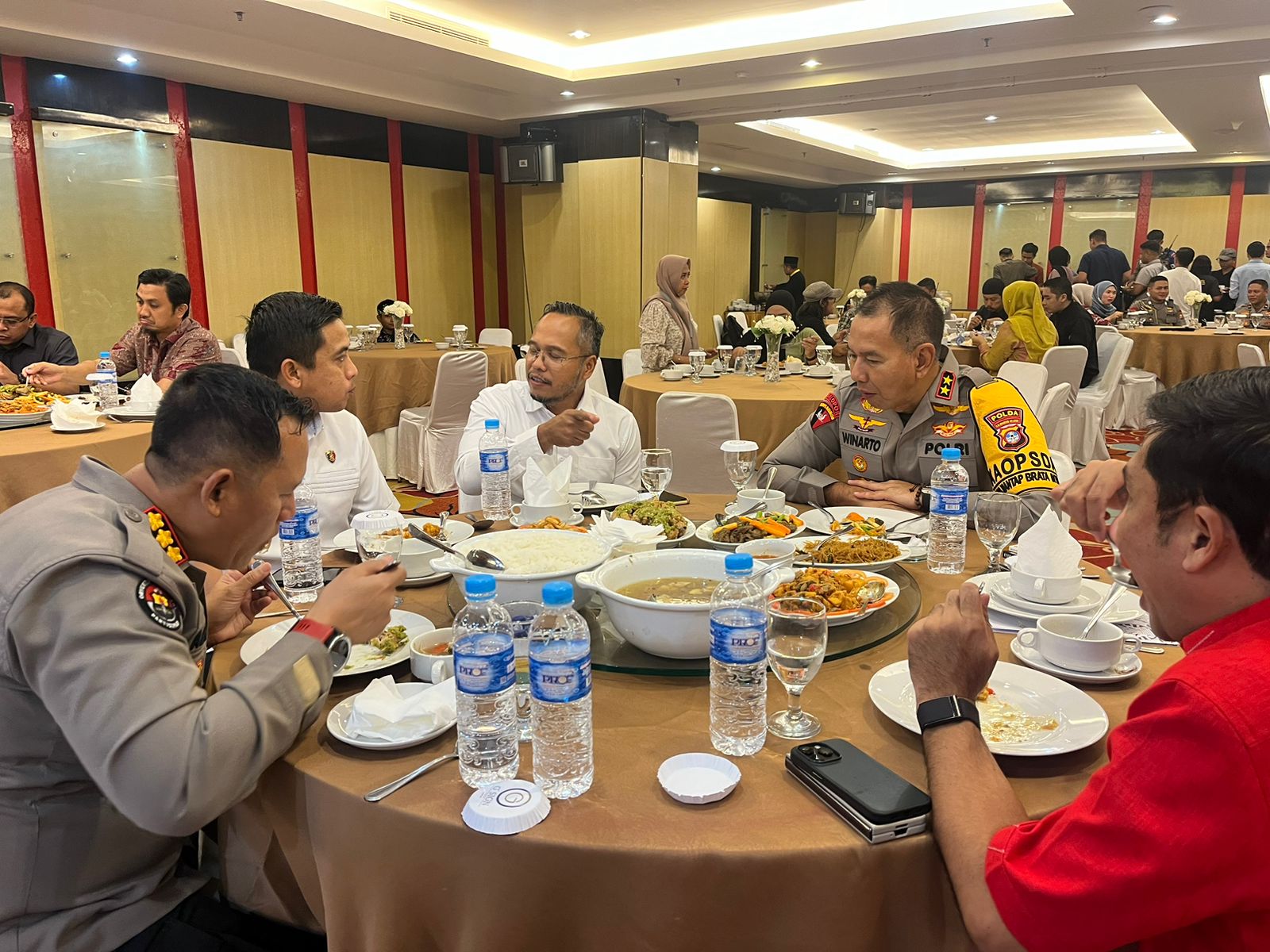 AKRAB: Kapolda Kalsel buka puasa bersama dengan insan pers di Kalsel, Selasa (2/4)