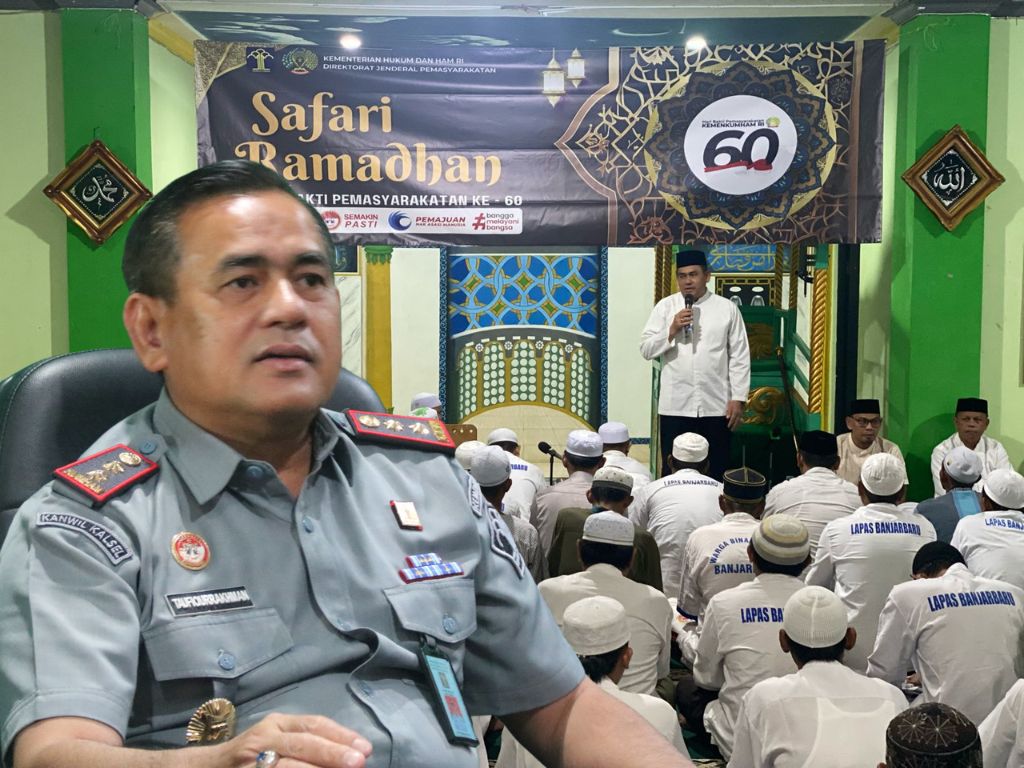 Kakanwil Kemenkumham Kalsel, Taufiqurrakhman.(Foto: Kanwil Kemenkumham Kalsel/Radar Banjarmasin)