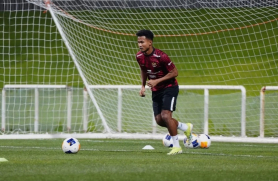 DICORET: Bek Barito Putera Bagas Kaffa turut dicoret Shin Tae-yong dalam Skuad Timnas Indonesia untuk Piala Asia U-23. (Foto: PSSI)