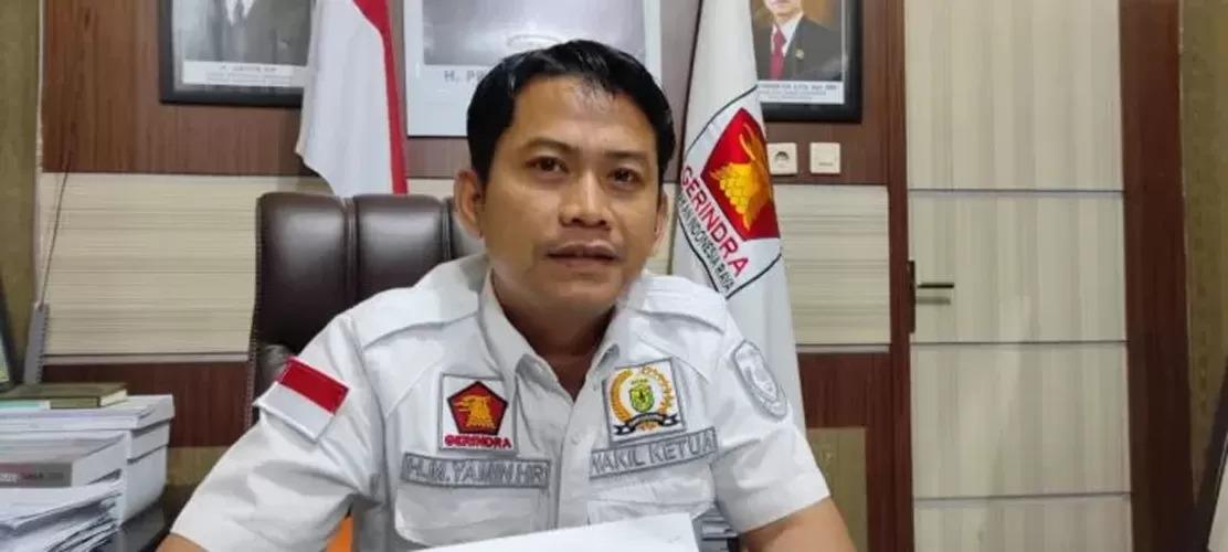 MASIH KOORDINASI: Ketua DPC Gerindra Banjarmasin, HM Yamin menjelaskan parpolnya masih mencari figur untuk diusung di Pilwali Banjarmasin. (Endang Syarifuddin/Radar Banjarmasin)