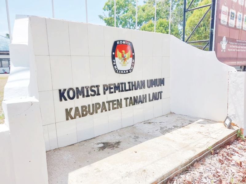DIBUKA: Kantor KPU Tala di Jalan A Syairani Komplek Perkantoran Pelaihari