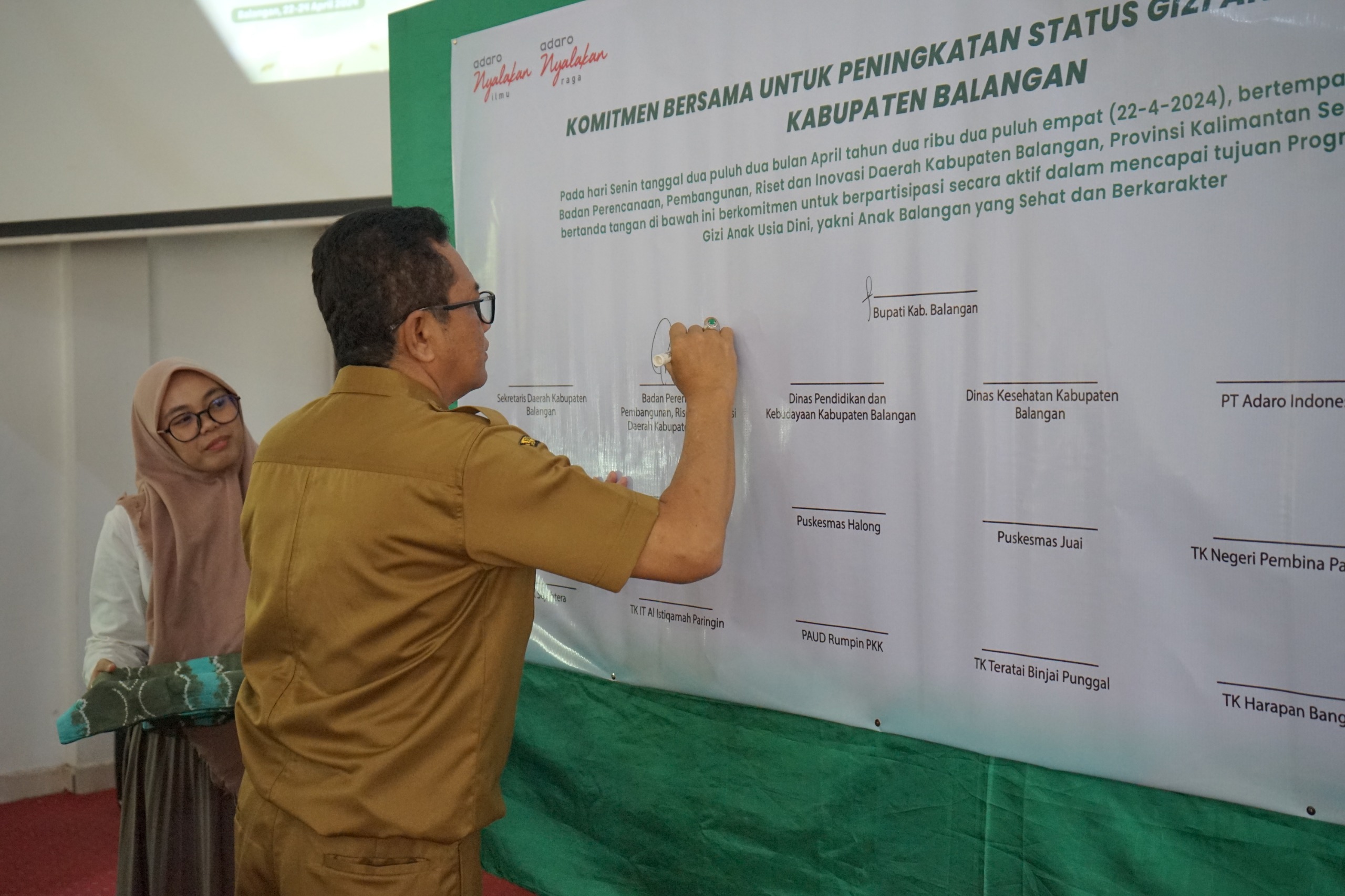 Kolaborasi Adaro, IHF dan Pemkab Balangan. Bekali Guru PAUD Gizi dan Karakter Anak, serta Optimalkan Pangan Lokal
