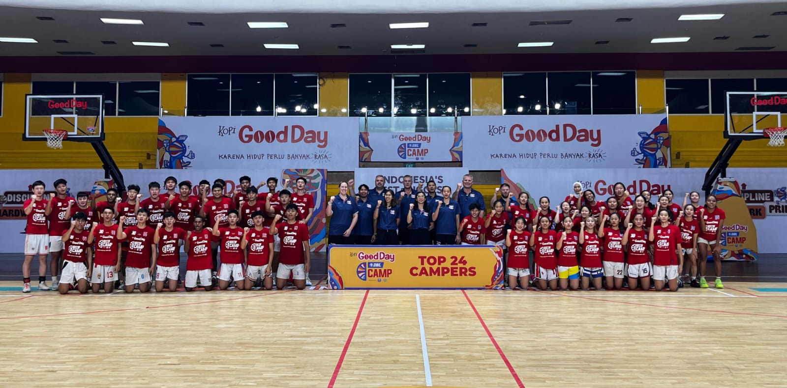 BERHASIL: Top 24 Campers Kopi Good Day DBL Camp 2024 sudah diumumkan, Rendy Saputra berhasil masuk menjadi bagian.(Foto: DBL untuk Radar Banjarmasin)