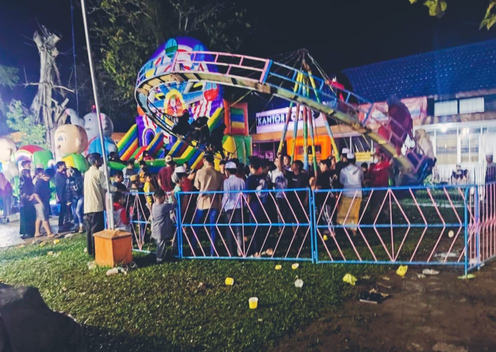 DOKUMENTASI:Gelaran Amuntai Expo memeriahkan Hari Jadi Kabupaten HSU setiap tahunnya.(Foto: M Akbar/Radar Banjarmasin)