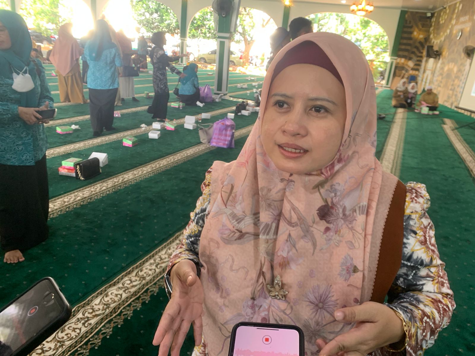 NARASUMBER: Ketua Satgas Pencegahan dan Penanganan Kekerasan Seksual ULM 2022&ndash;2024, Lena Hanifah.(foto:Zulqarnain/Radar Banjarmasin)