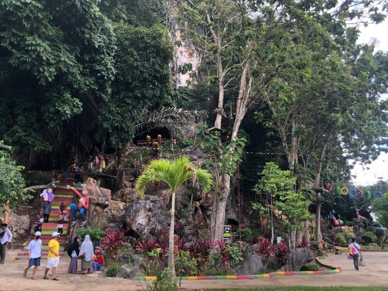 KEREN: Objek Wisata Goa Lowo yang ada di Desa Tegal Rejo Kecamatan Kelumpang Hilir Kabupaten Kotabaru.