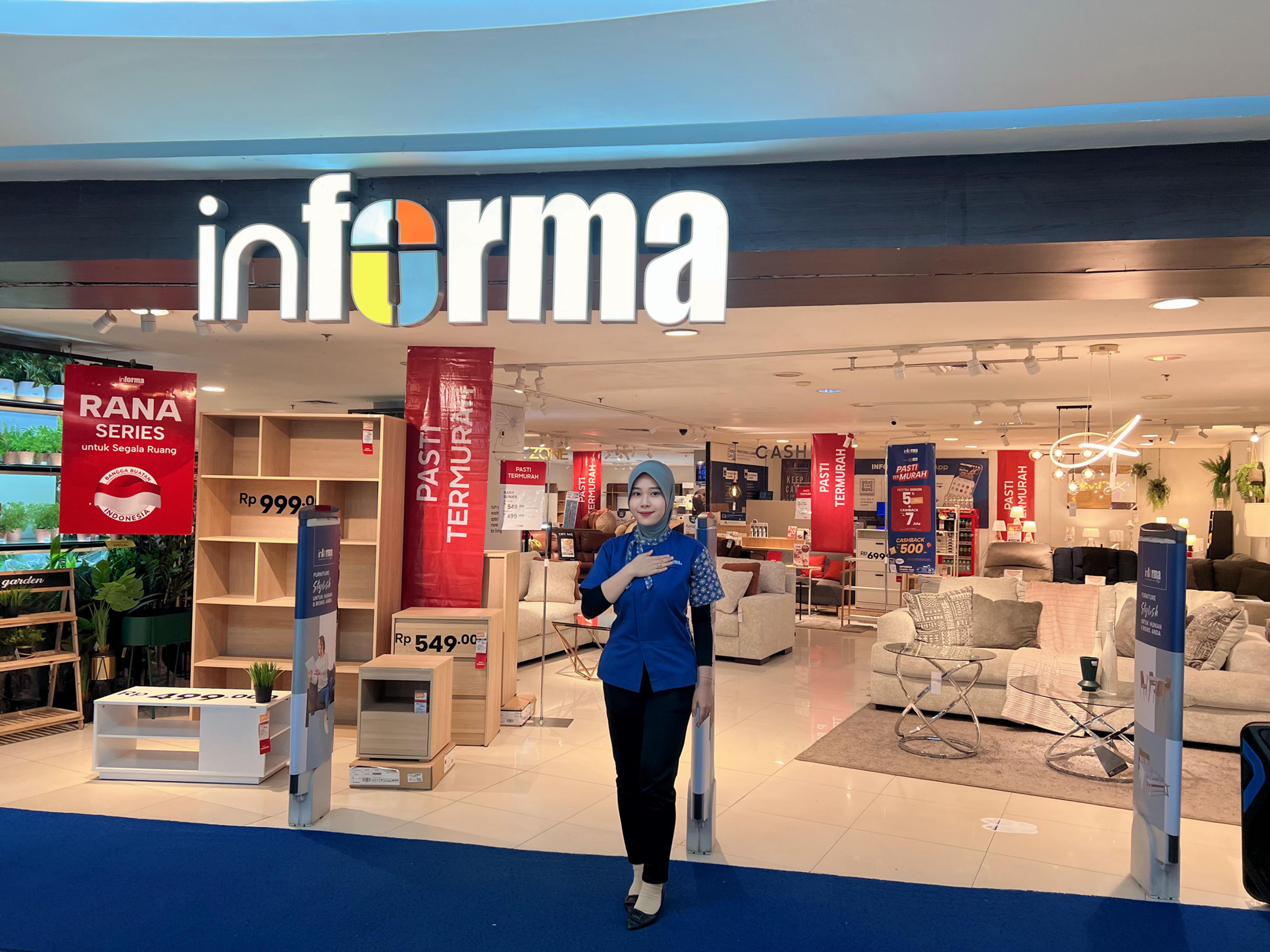 BANYAK PROMO: Informa Q Mall Banjarbaru menggelar berbagai promo menarik selama bulan Mei 2024.(foto-foto: Informa Q Mall Banjarbaru untuk Radar Banjarmasin)
