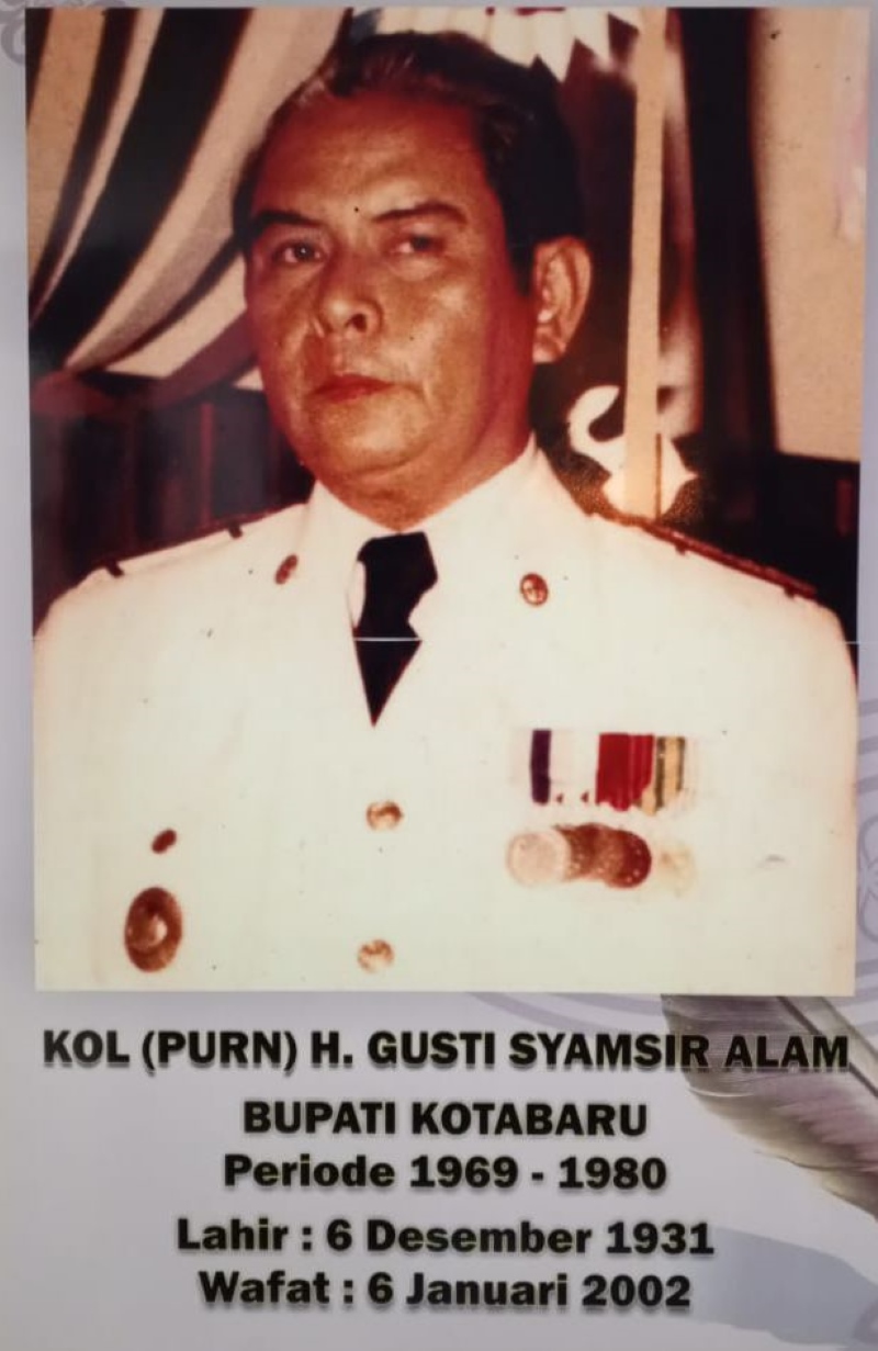 BANDARA: Bandara Udara Gusti Sjamsir Alam yang ada di Desa Stagen Kecamatan Pulau Laut Utara Kabupaten Kotabaru.
