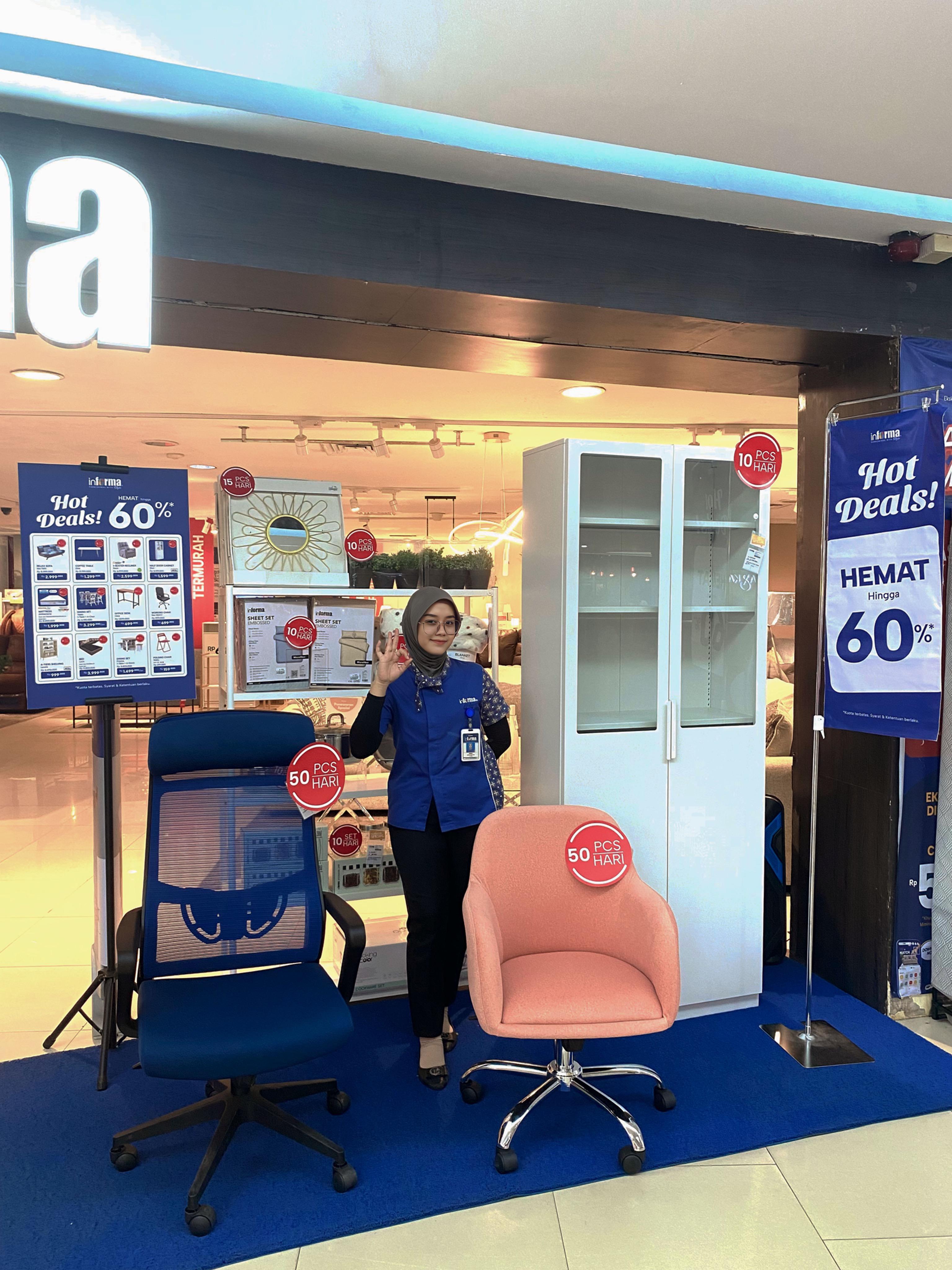PROMO -Informa Qmall Banjarbaru hadirkan promo Hot Deal hingga 60 persen
